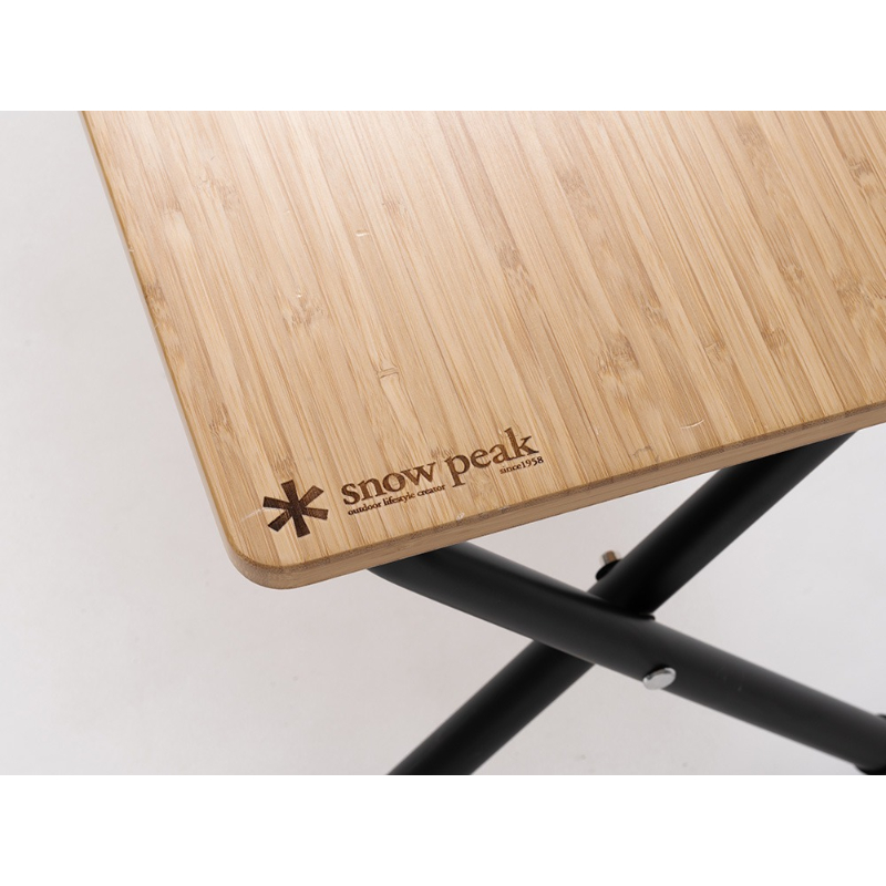 snowpeak 輕量化折疊板凳竹板加長  