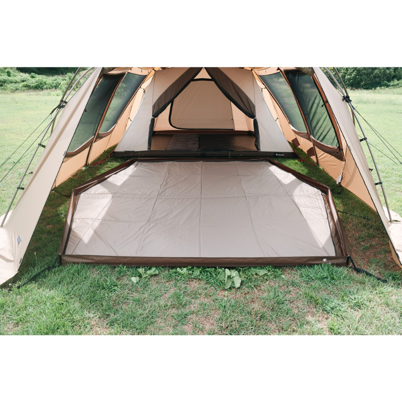 snowpeak【雪峰祭2023秋限定】Land Lock別墅帳地墊地布組 