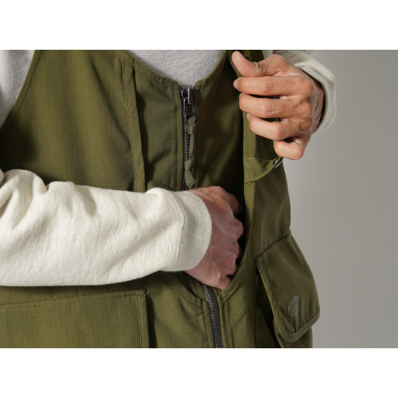 snowpeak TAKIBI 背心M號  JK-23AU10403BK、JK-23AU10403OL