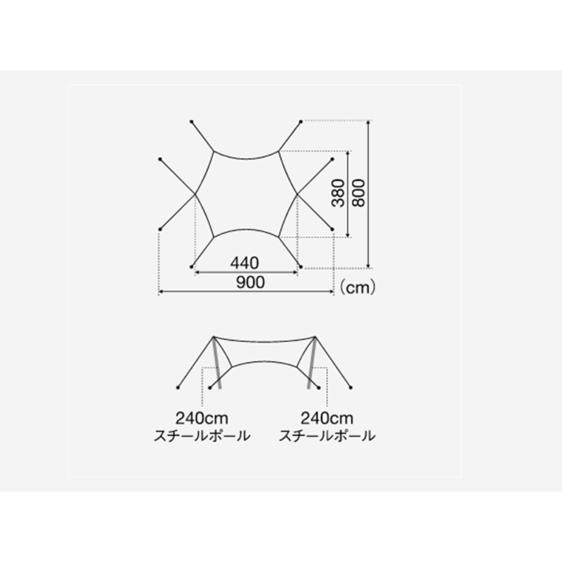 snowpeak Landnest 天幕組 / TP-870 (Default)