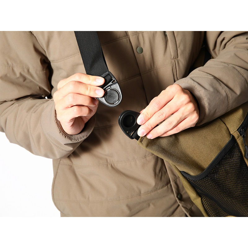 snowpeak Everyday Use Middle Shoulder Bag 黑色 ／ AC-21AU416BK