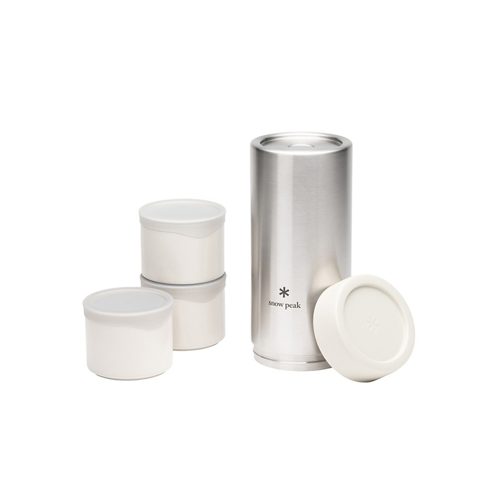 snowpeak TOBACHI野餐盒3件組-白  TW-271-WH