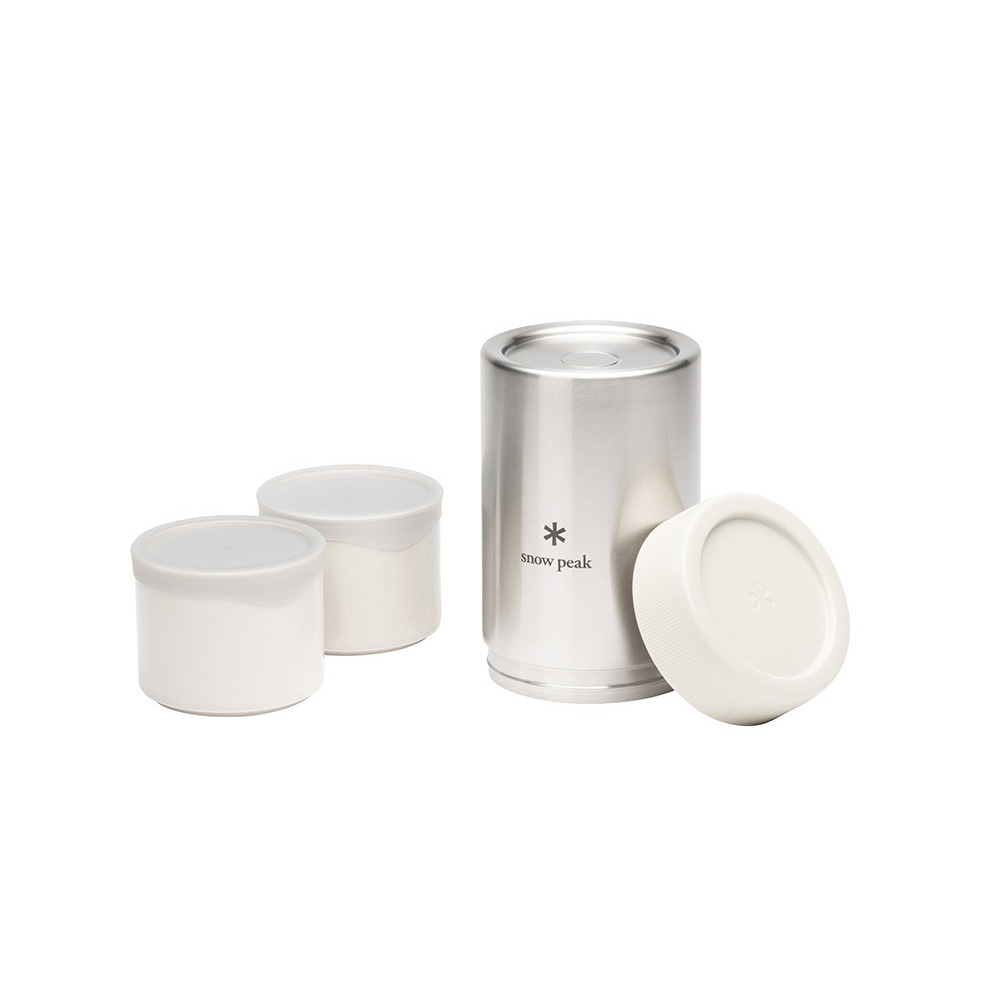 snowpeak TOBACHI野餐盒2件組-白  