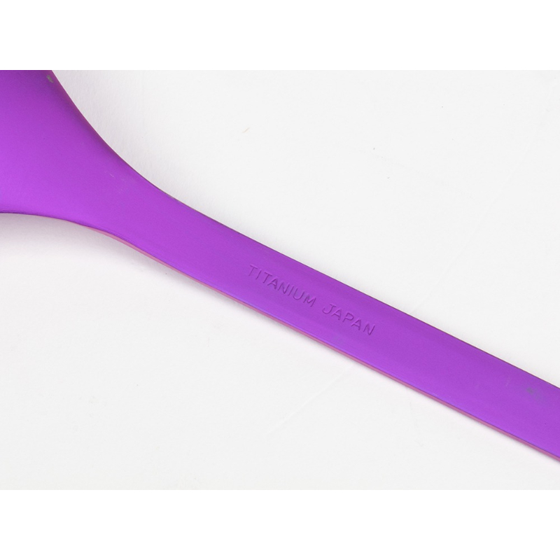 snowpeak 鈦金屬多功能匙叉(紫)