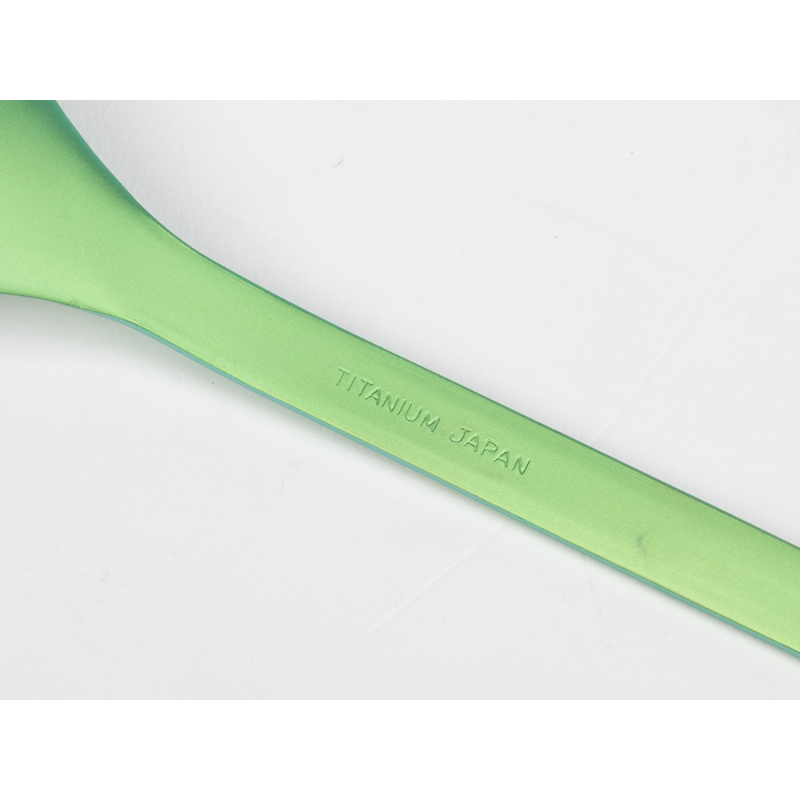 snowpeak 鈦金屬多功能匙叉(綠)