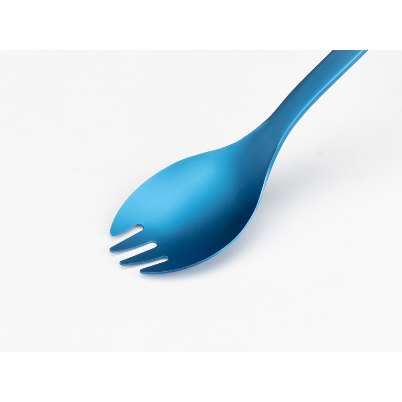 snowpeak 鈦金屬多功能匙叉(藍)