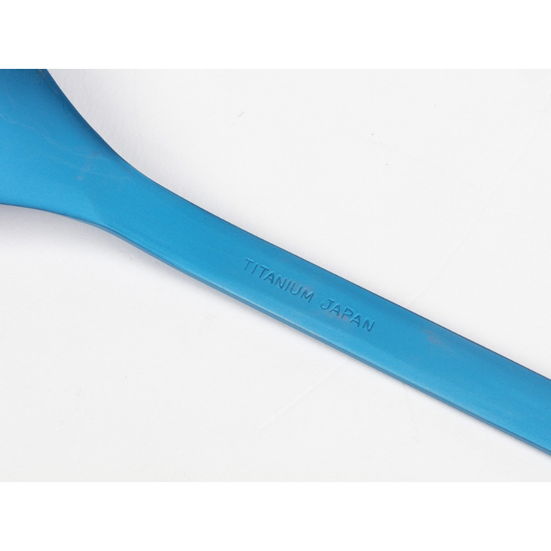 snowpeak 鈦金屬多功能匙叉(藍)