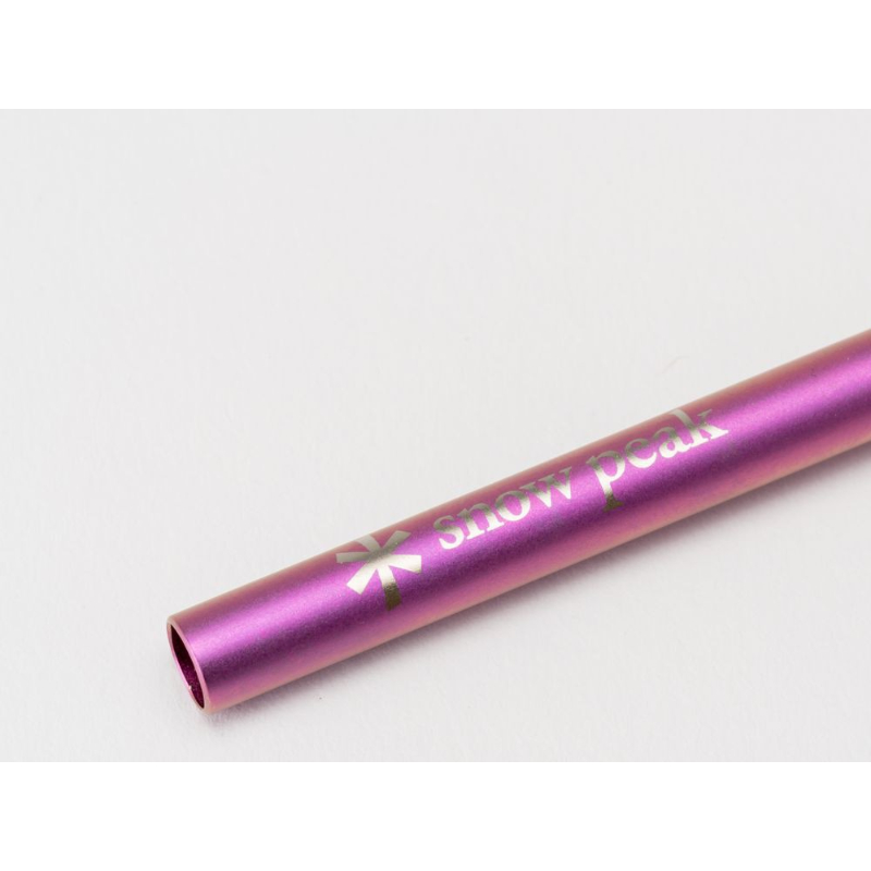 snowpeak 鈦金屬吸管2件組(粉紅&紫) ／ FES-222-2 (Default)