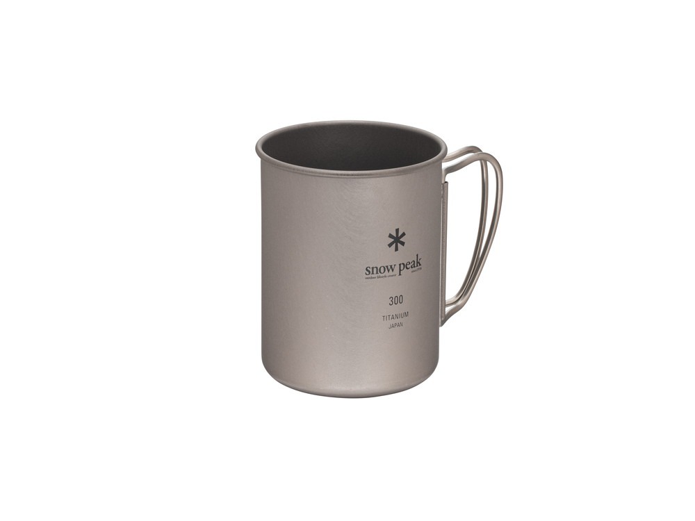 snowpeak TT × SP 聯名鈦金屬單層杯-300 / MG-142-1-TT