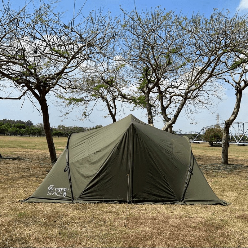 TiiTENT SPACE PRO 太空帳軍綠-無煙囪  (送原廠全地布)