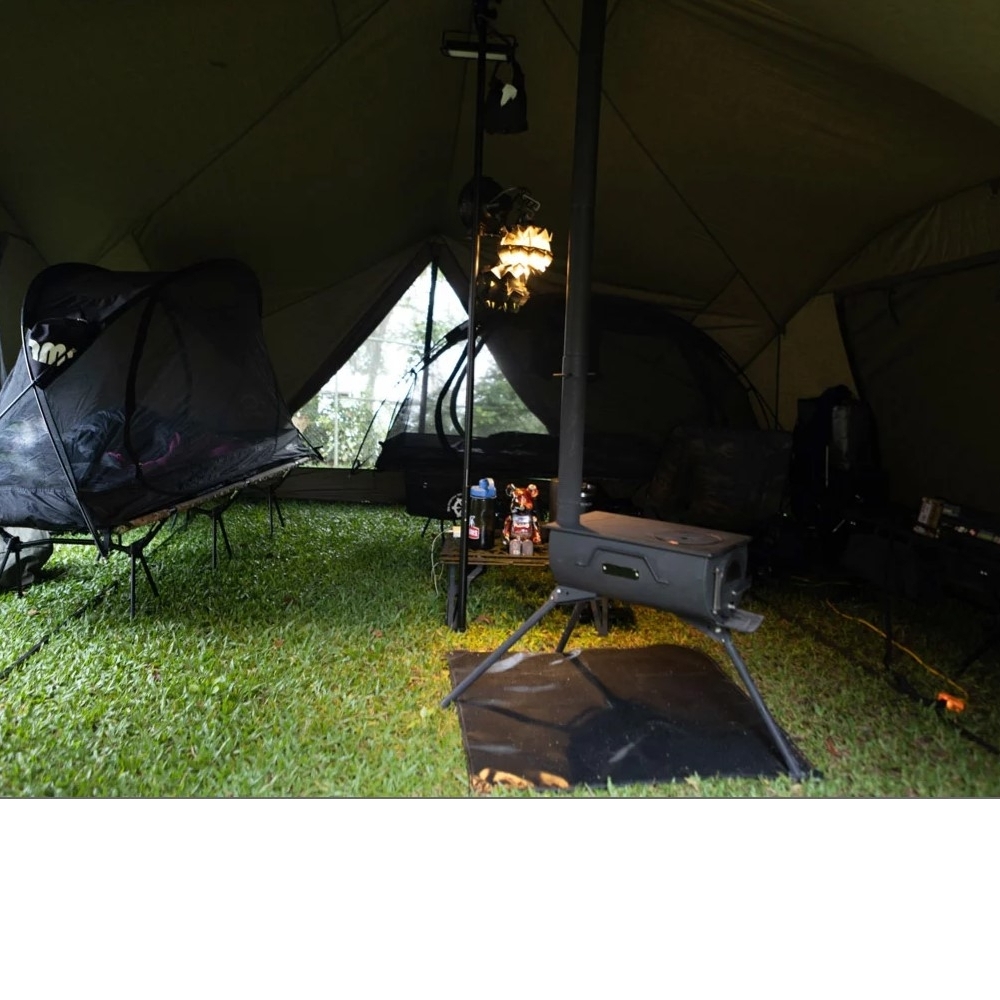 SPACE PRO 太空帳軍綠新款(無內帳)-煙囪版