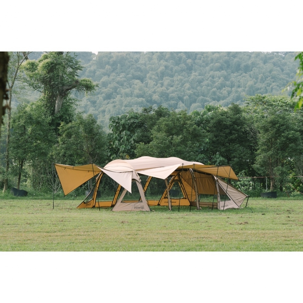 TiiTENT 4Sunrise PRO 四環日出隧道帳-卡其 