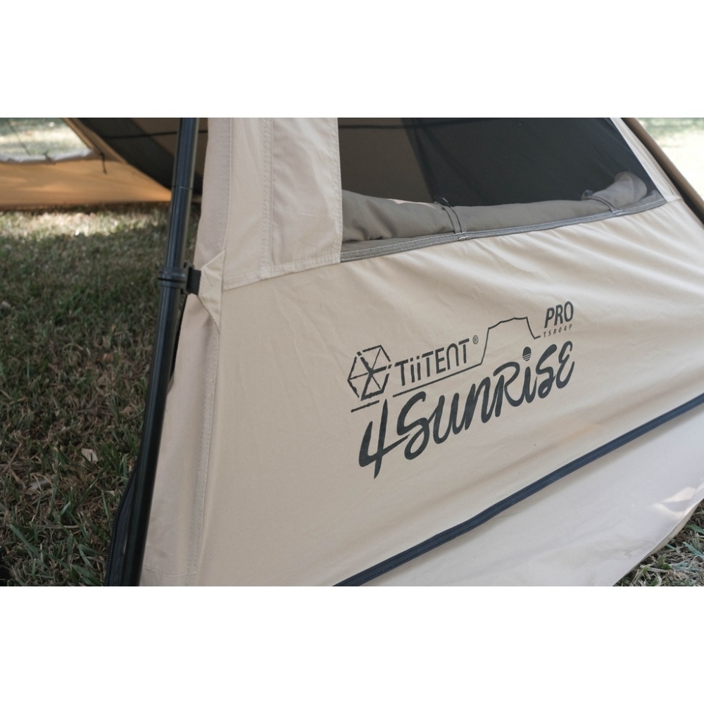 TiiTENT 4Sunrise PRO 四環日出隧道帳-卡其 