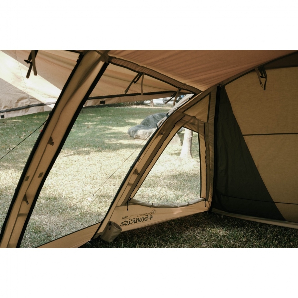 TiiTENT 4Sunrise PRO 四環日出隧道帳-卡其 