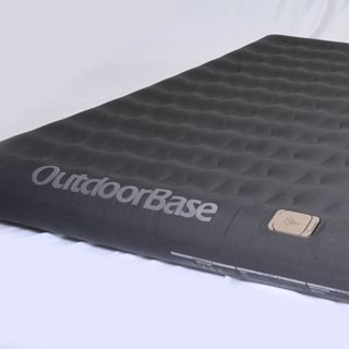 Outdoorbase 歡樂時光頂級M-king充氣床升級版-灰
