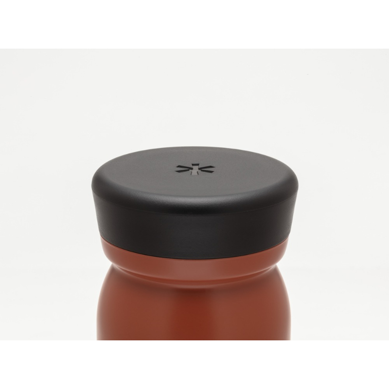 snowpeak 不鏽鋼真空保溫瓶M型350-紅磚 