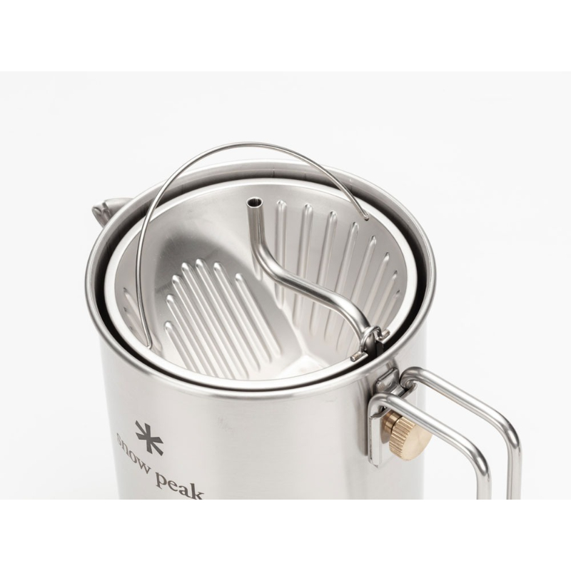snowpeak 營地咖啡師 二合一功能咖啡壺 