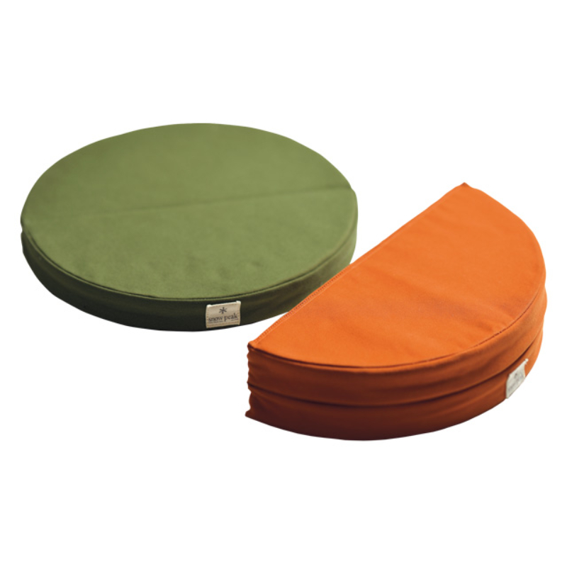 snowpeak折疊式坐墊 橘色  