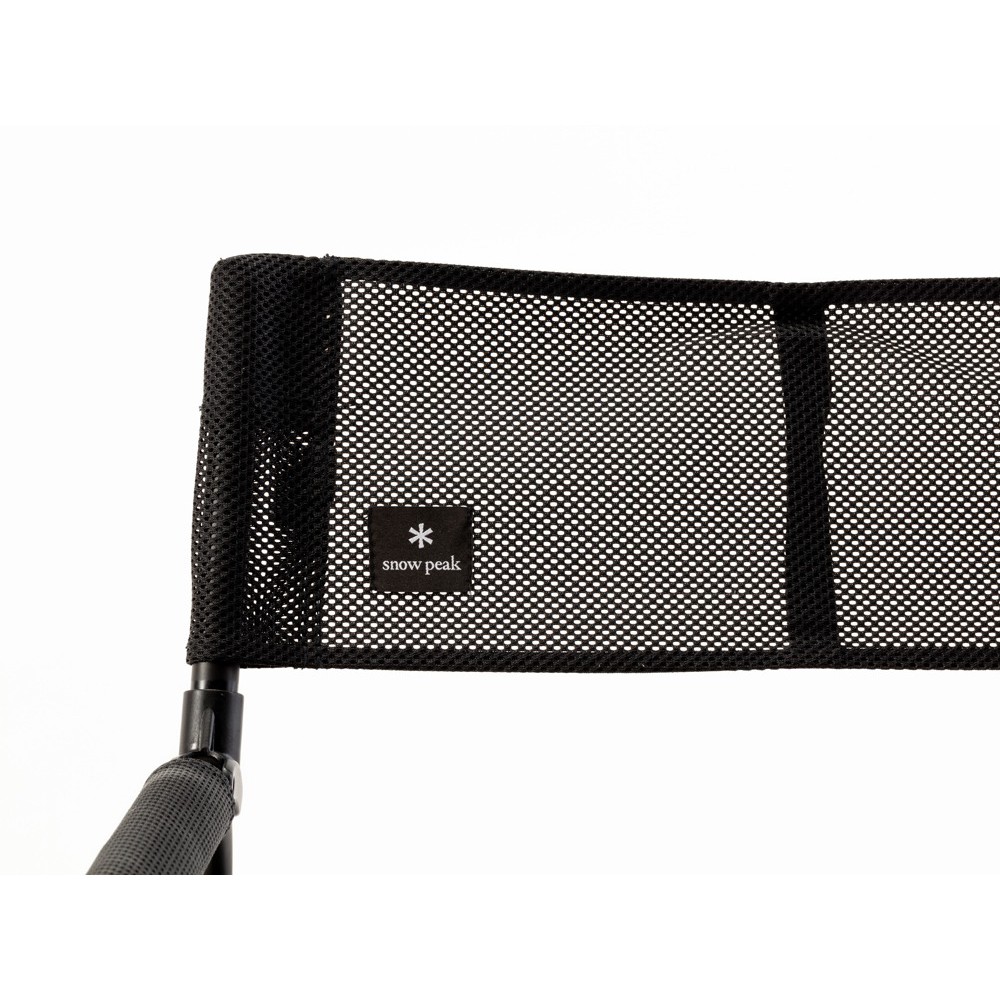 snowpeak 紗網折疊椅-黑網