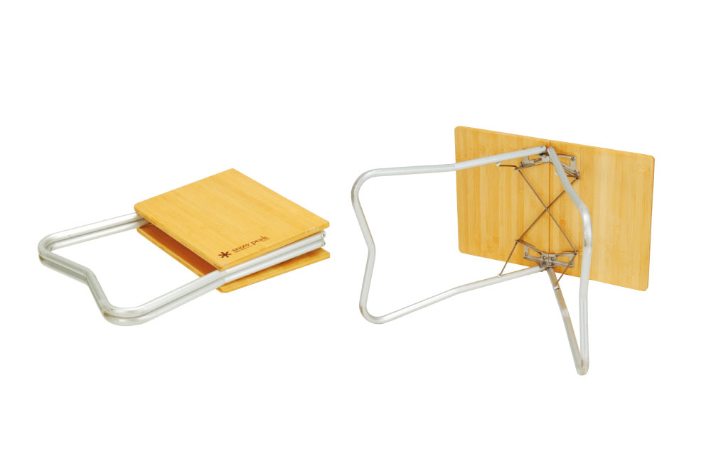 snowpeak 個人快速竹折桌