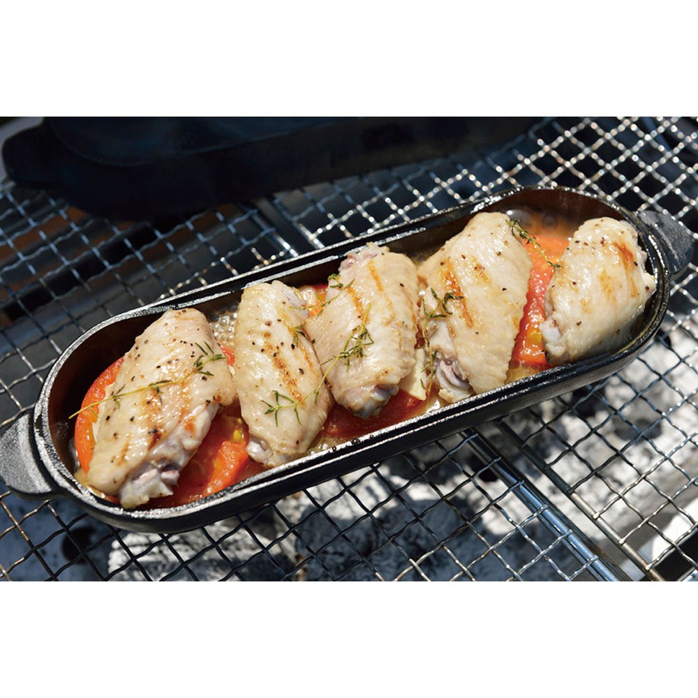 snowpeak 長型迷你鑄鐵鍋