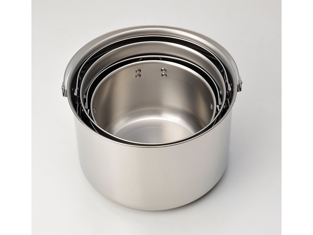 snowpeak 不鏽鋼鍋具組-L五件組