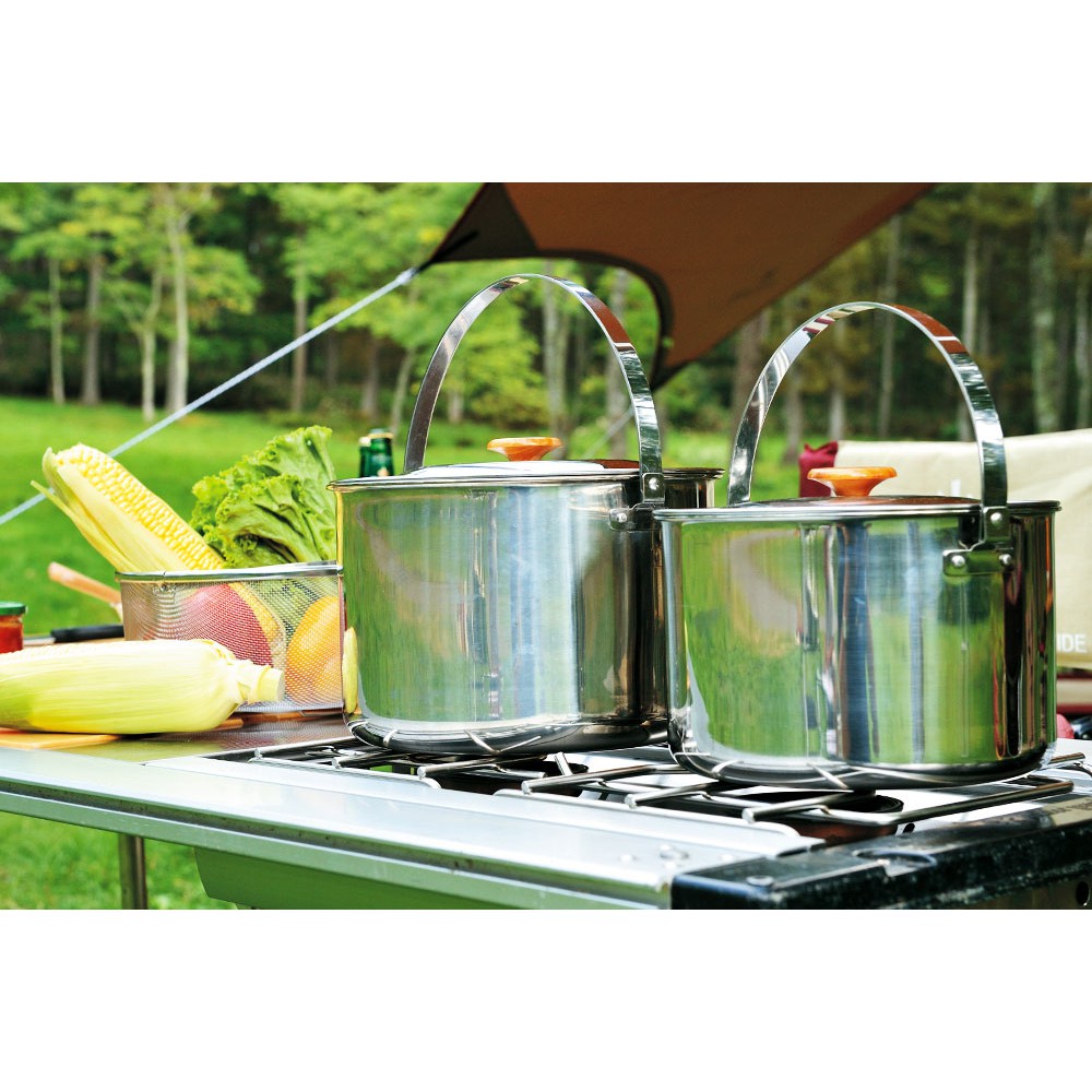 snowpeak 不鏽鋼鍋具組-M四件組