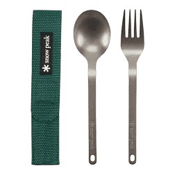 snowpeak 鈦金屬叉匙組