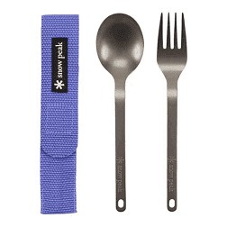 snowpeak 鈦金屬叉匙組