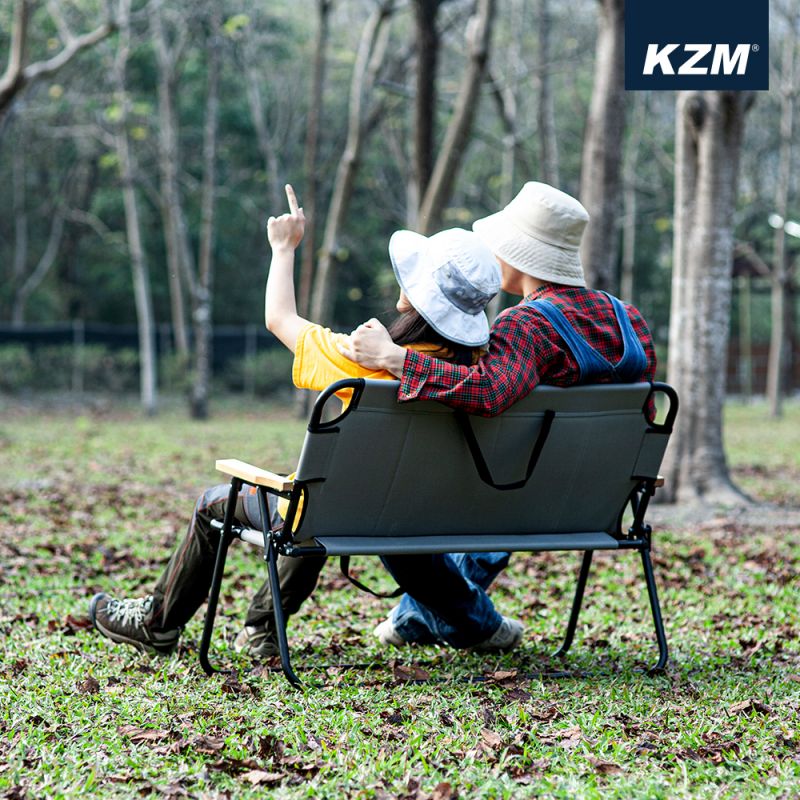 KZM 素面雙人折疊