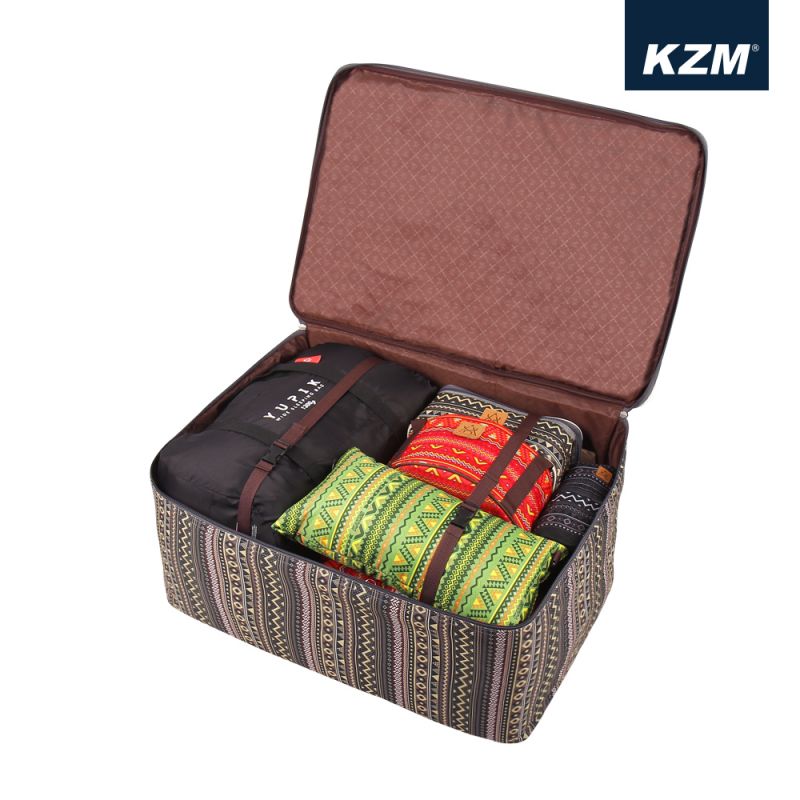 KZM 彩繪民族風裝備收納袋80L
