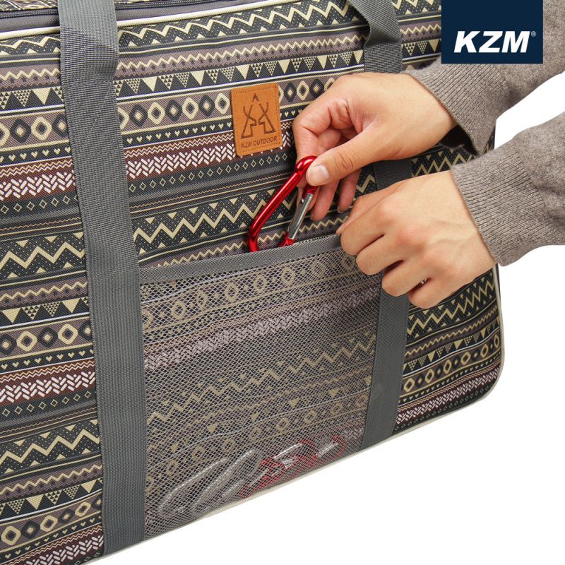 KZM 彩繪民族風裝備收納袋80L