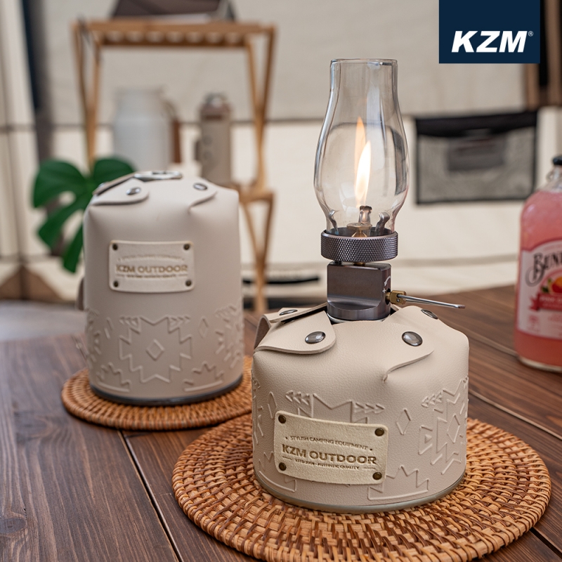 KZM 風格圖騰高山瓦斯罐保護套230g