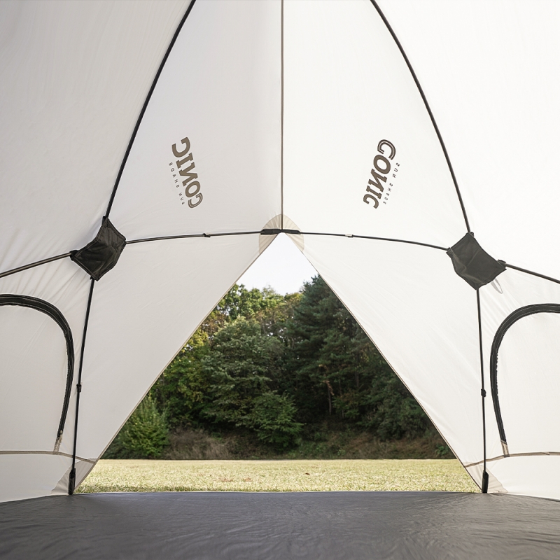 KZM 速搭遮陽沙灘帳