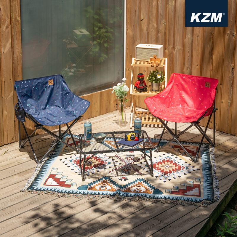 KZM 印花休閒折疊