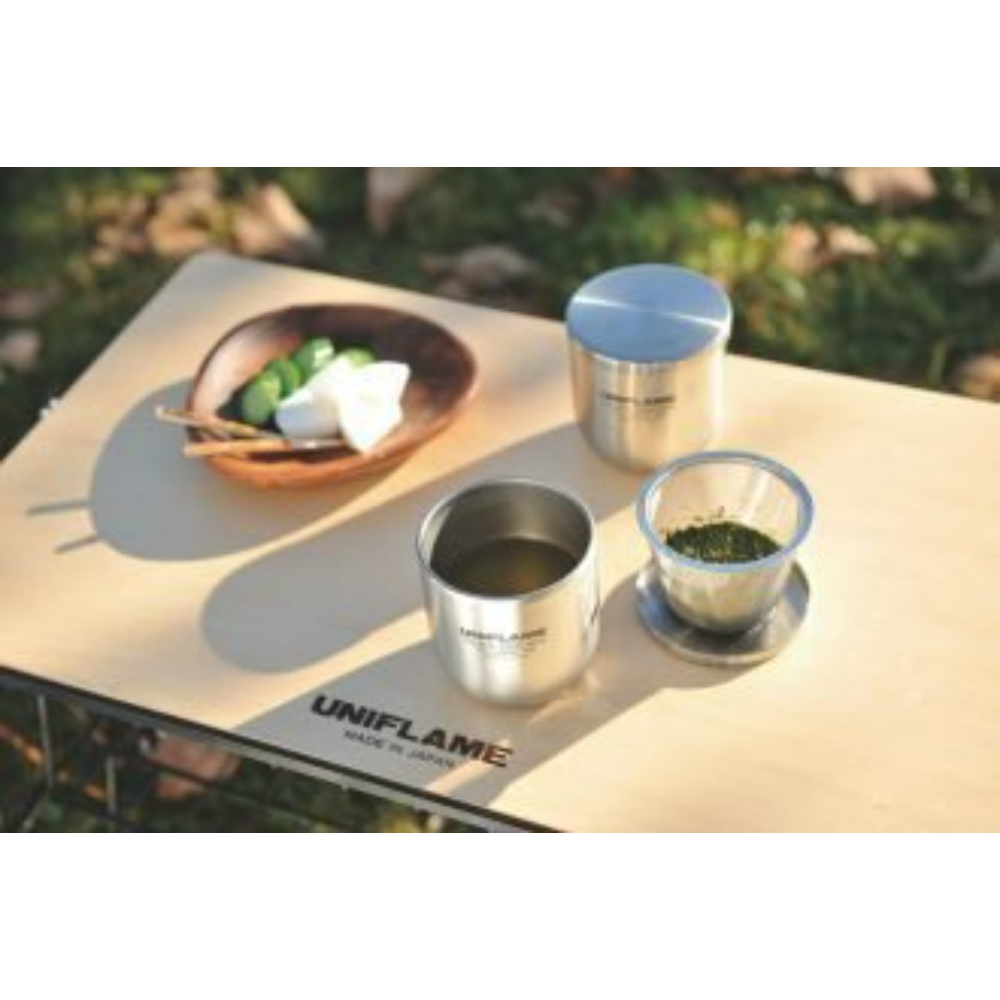 UNIFLAME 不鏽鋼隔熱和風茶杯