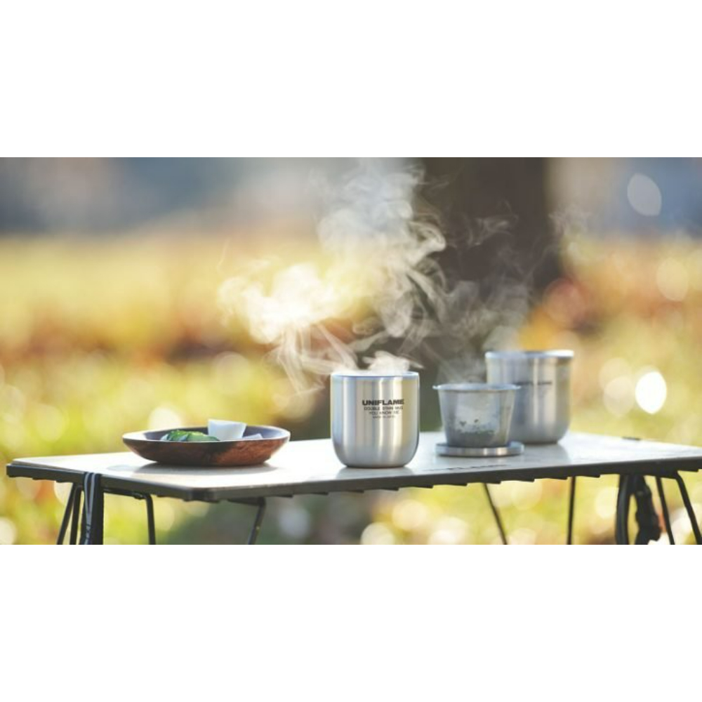 UNIFLAME 不鏽鋼隔熱和風茶杯