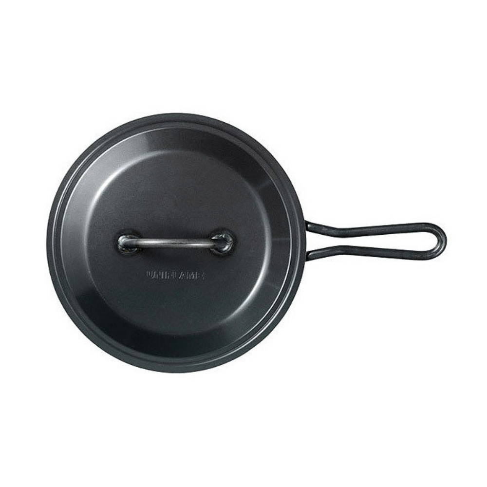 UNIFLAME 10吋黑皮煎鍋附蓋  