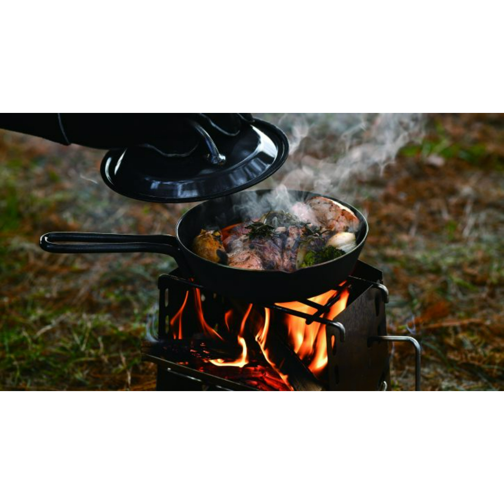 UNIFLAME 黑皮煎鍋附蓋