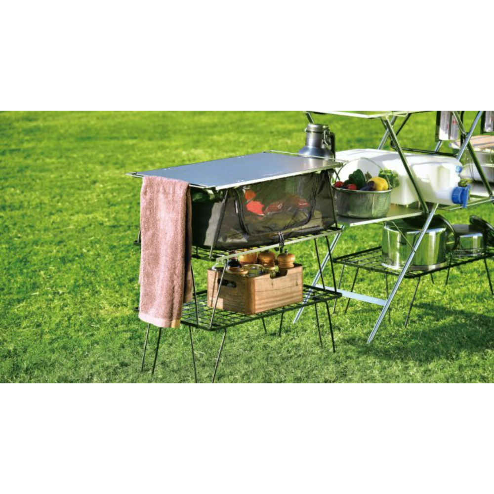 UNIFLAME 摺疊置物網架網袋