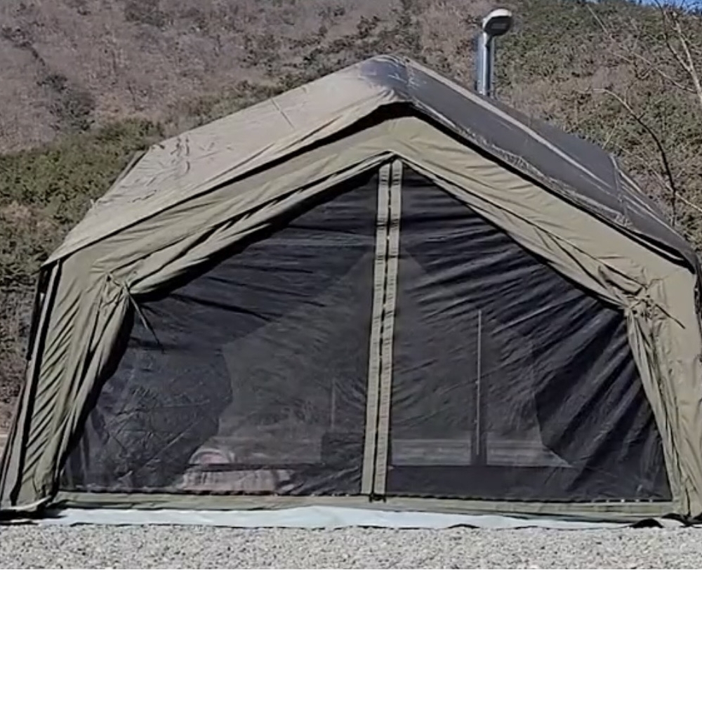 Coody 六角充氣帳(樞紐站)-軍綠