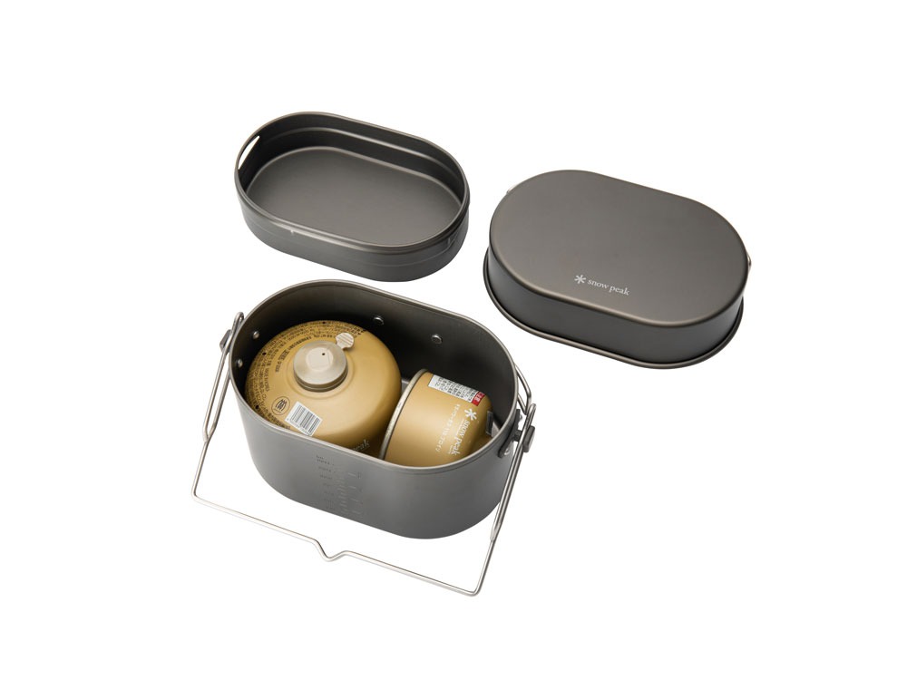 snowpeak 鋁製軍風便當盒