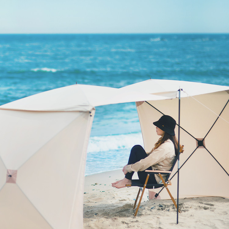 Coody L號陣幕-米白