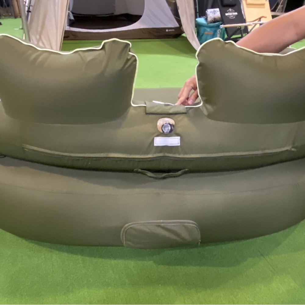 Coody 充氣沙發-軍綠