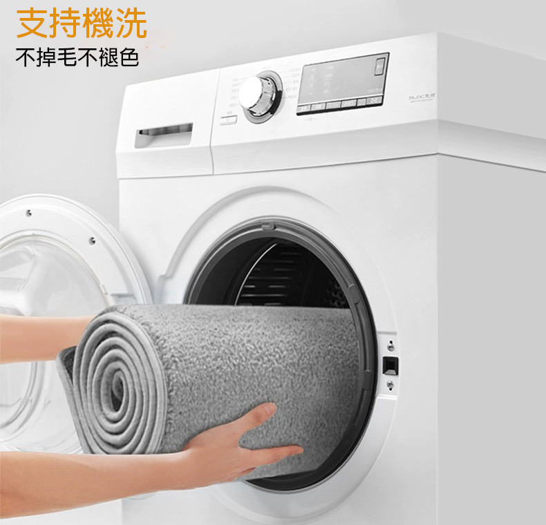 充氣帳專用地毯銀灰色-17.2m²寢室防滑地毯