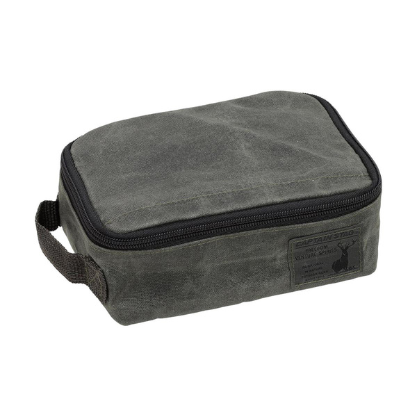 CAPTAIN STAG鹿牌 仿舊帆布收納袋(長形鋁鍋用)