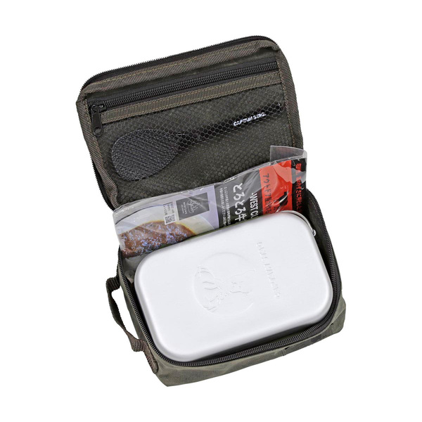 CAPTAIN STAG鹿牌 仿舊帆布收納袋(長形鋁鍋用)