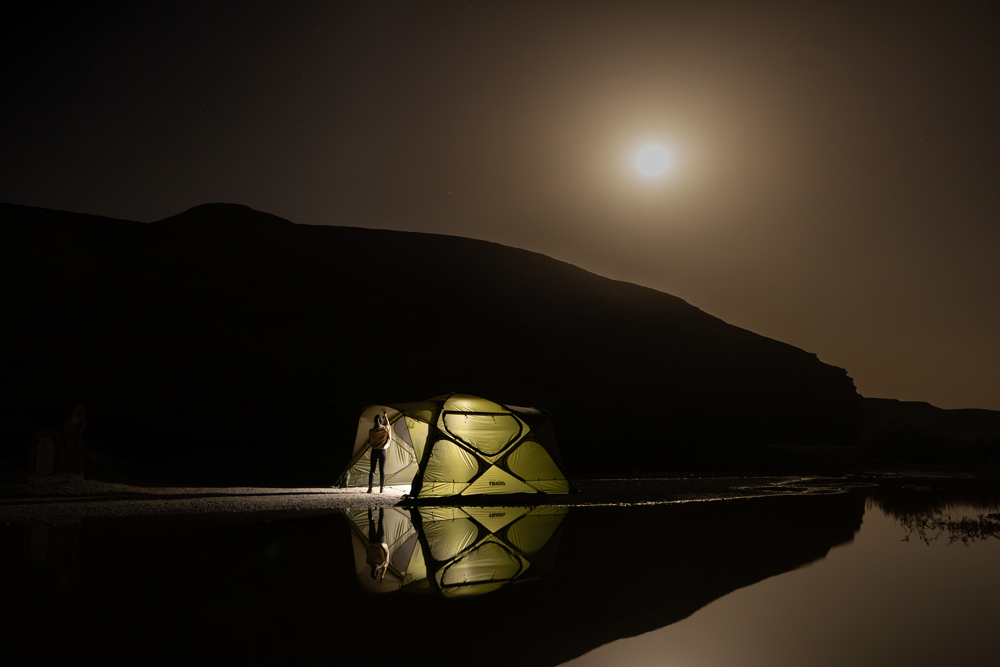 TB400自立帳篷/軍綠色