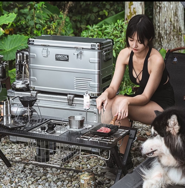 BARRACK09 AMMOCHILL雙槽雙溫控車載行動冰箱