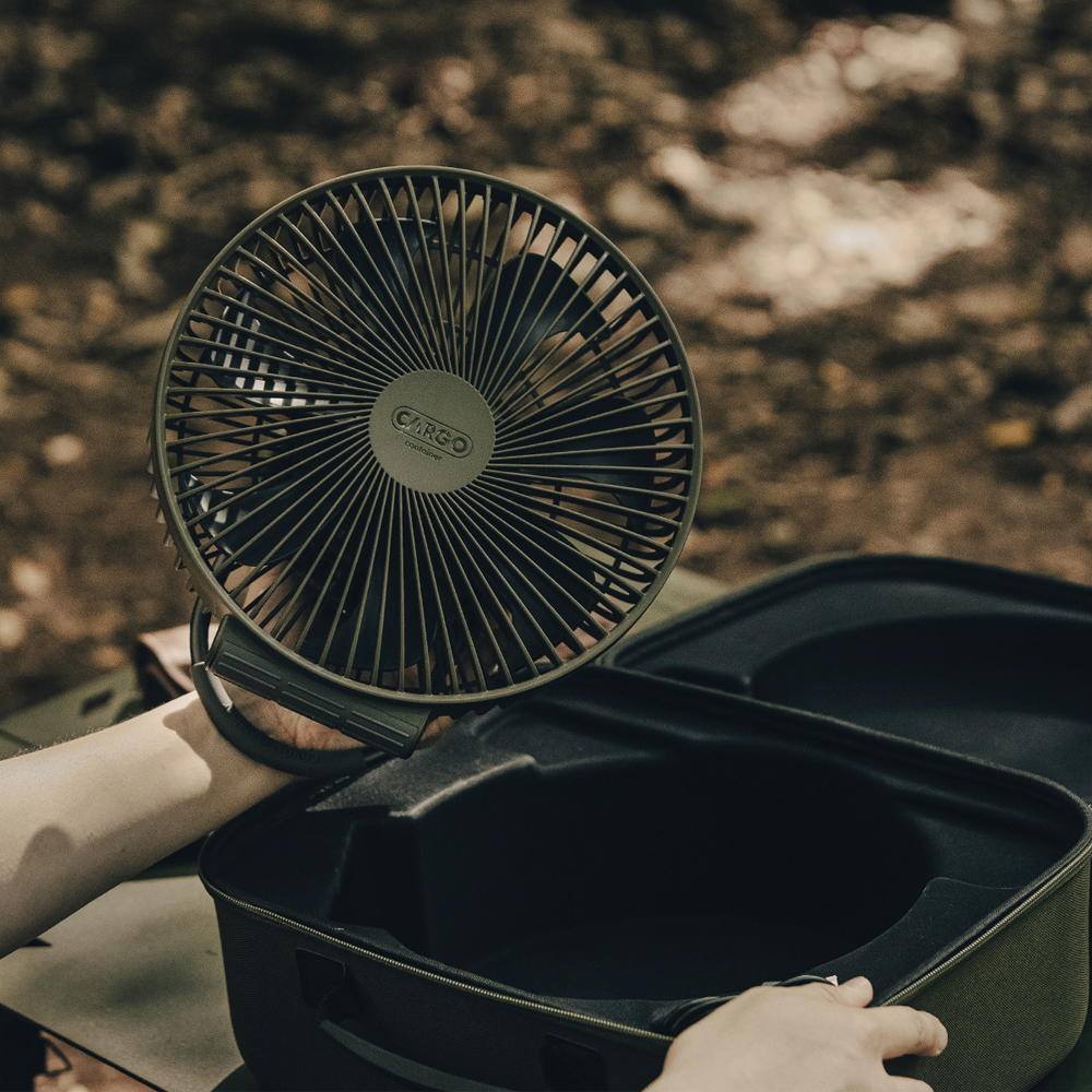 CARGO MULTI FAN 隨行風扇含收納盒-L(灰色)